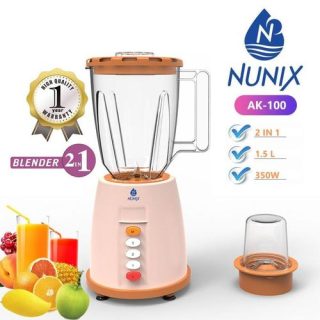 Nunix Durable High Quality Motor 2 In 1 Blender